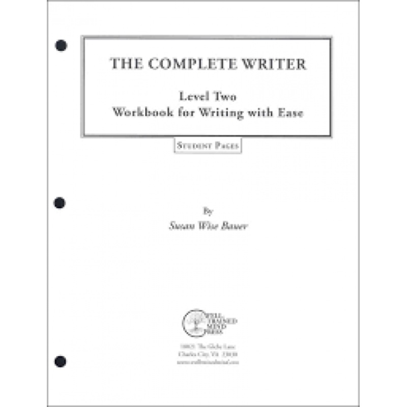 WRITING WITH EASE LEVEL 2 STUDENT PAGES