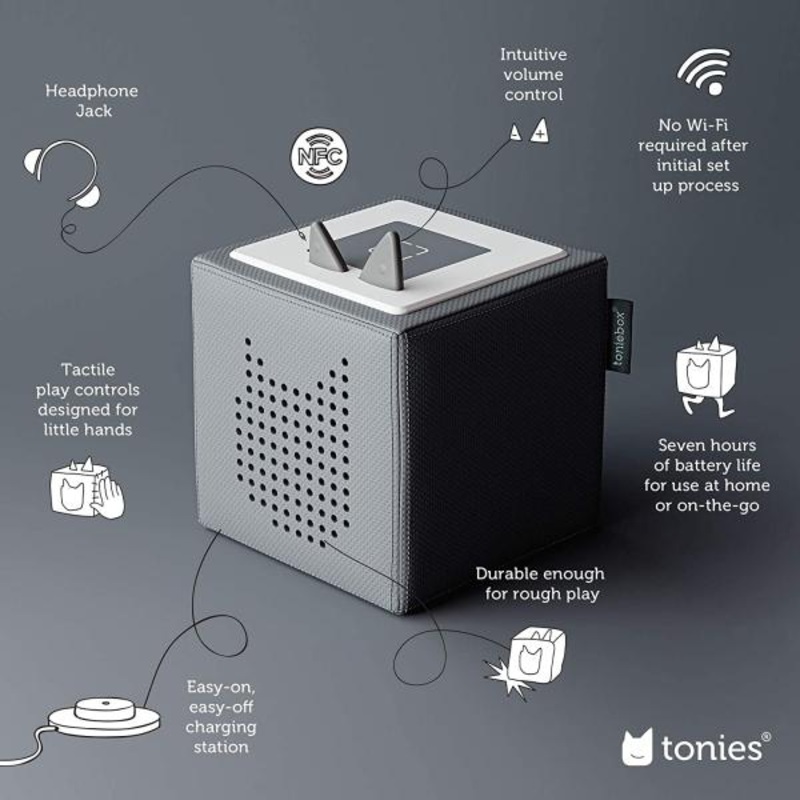 TONIES STARTER SET – GRAY