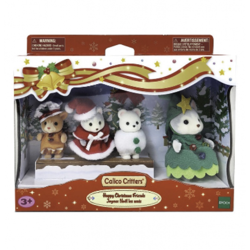 CALICO CRITTERS HAPPY CHRISTMAS FRIENDS