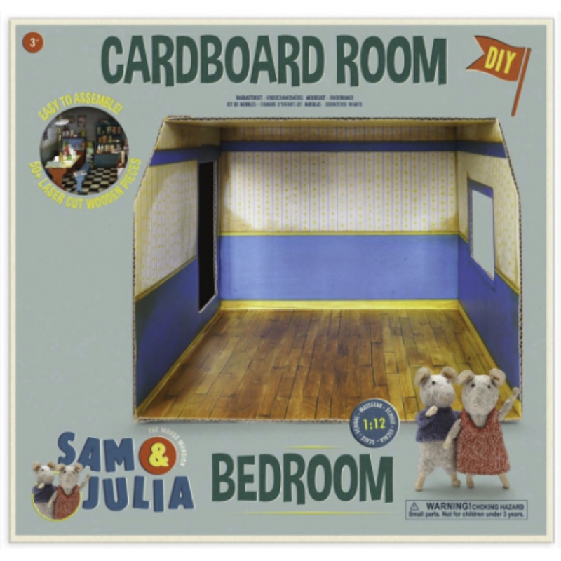 THE MOUSE MANSION: CARDBOARD KID’S BEDROOM