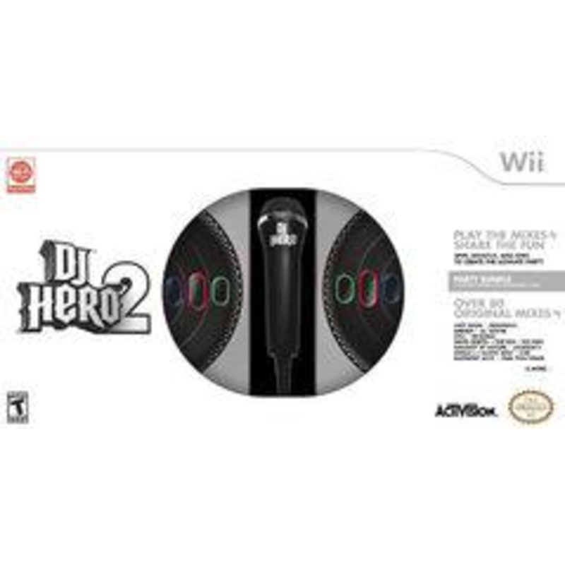 DJ Hero 2 [Party Bundle] – Wii – Used (Complete)