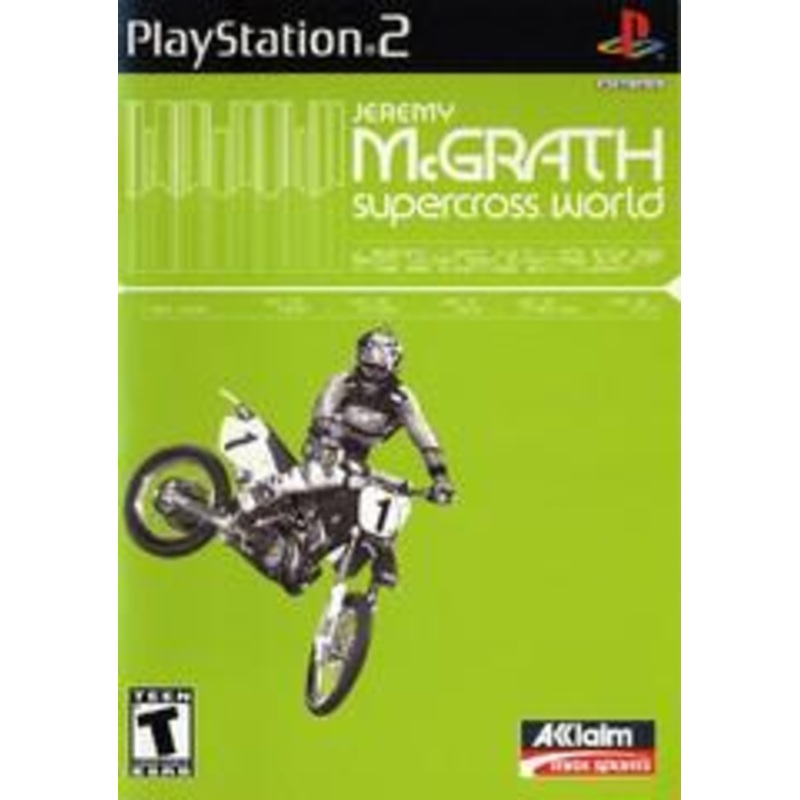 Jeremy McGrath Supercross World – Playstation 2 – Used (Complete)
