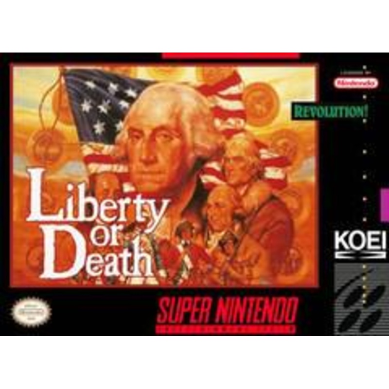 Liberty or Death – Super Nintendo – Used (Loose)