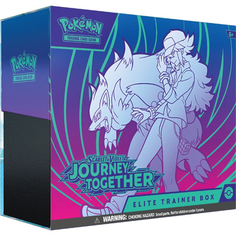 Pokemon TCG: Scarlet & Violet 09 Journey Together | Elite Trainer Box (9 Packs)