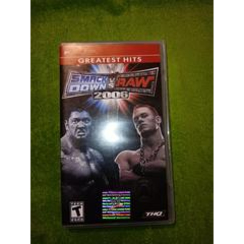 WWE Smackdown Vs. Raw 2006 [Greatest Hits] – PSP – Used (Loose)