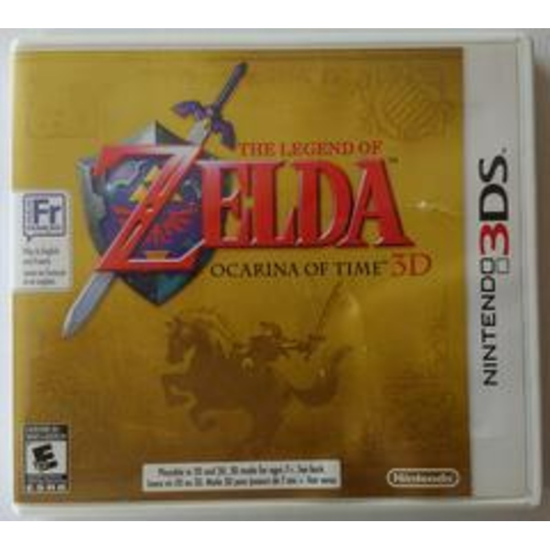 Zelda Ocarina Of Time 3D [Canadian] – Nintendo 3DS – Used (Complete)