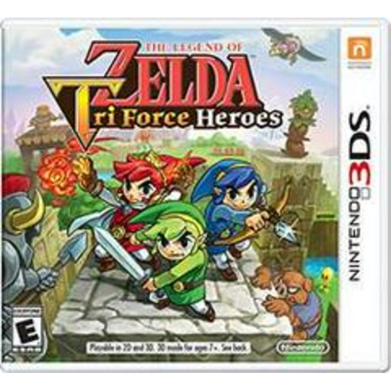 Zelda Tri Force Heroes – Nintendo 3DS – Used (Loose)