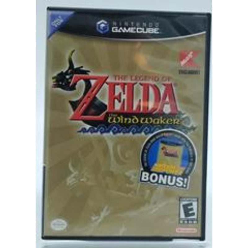 Zelda Wind Waker [Kmart Edition] – Gamecube – Used (Complete in Box)