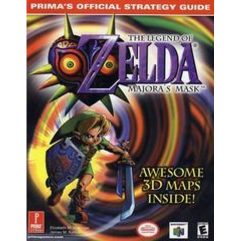 Zelda Majora’s Mask [Prima] – Strategy Guide – LOOSE