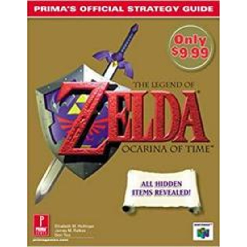 Zelda Ocarina of Time [Prima] – Strategy Guide – LOOSE