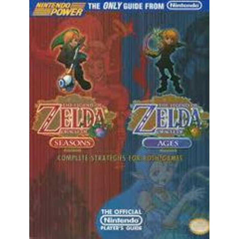 Zelda: Oracle of Seasons & Oracle of Ages Player’s Guide – Strategy Guide – LOOSE