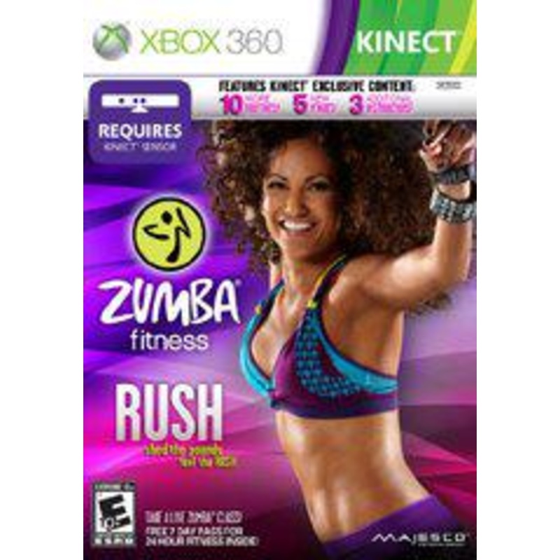 Zumba Fitness Rush – Xbox 360 – Used (Complete)