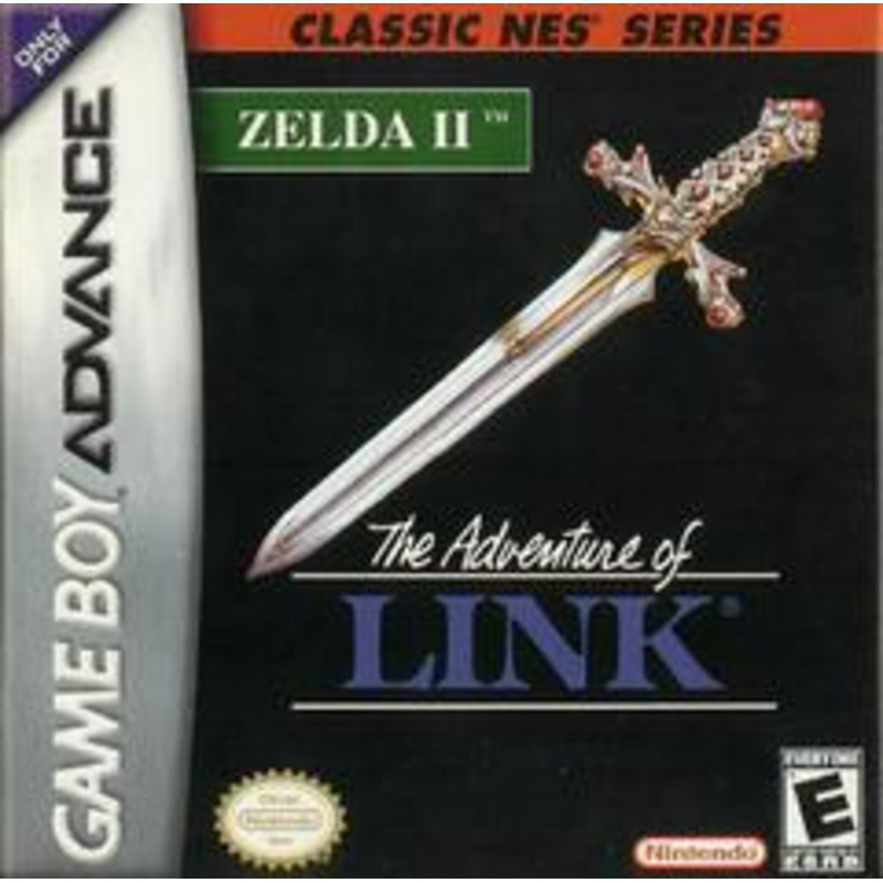 Zelda II The Adventure of Link [Classic NES Series] – GameBoy Advance – Used (Loose)