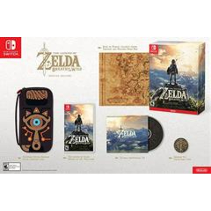 Zelda Breath of the Wild [Special Edition] – Nintendo Switch – Used (Complete in box)