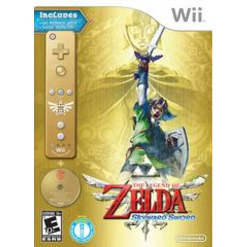 Zelda Skyward Sword [Controller Bundle] – Wii – Used (Complete)