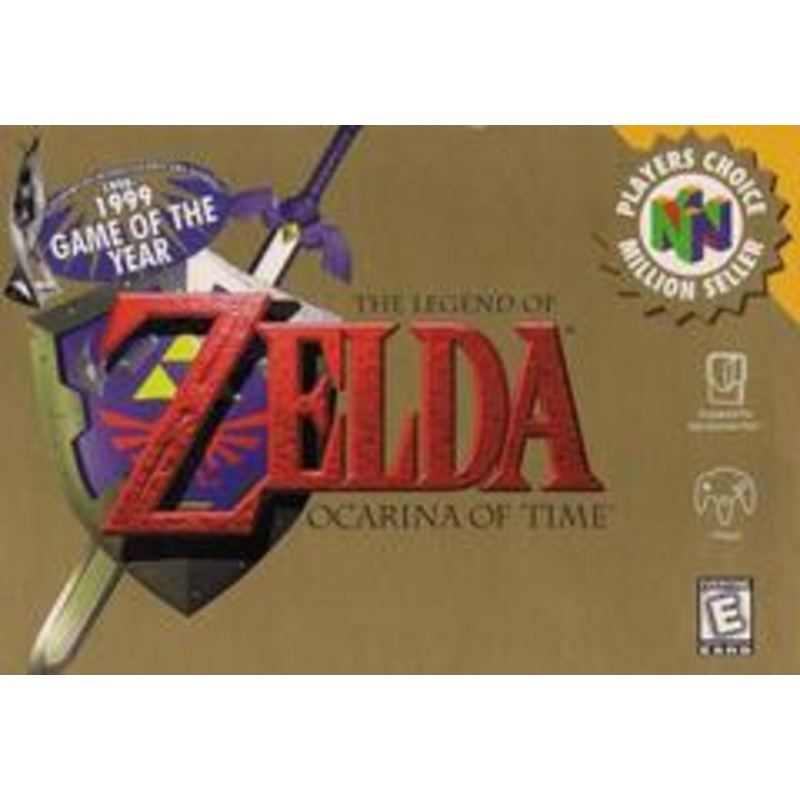 Zelda Ocarina of Time [Player’s Choice] – Nintendo 64 – Used (Fair Condition)