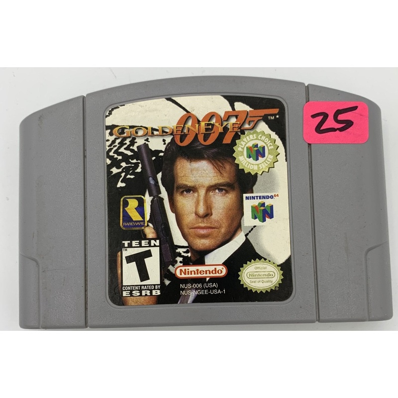 007 Goldeneye for the Nintendo 64 (N64) (Loose Game)