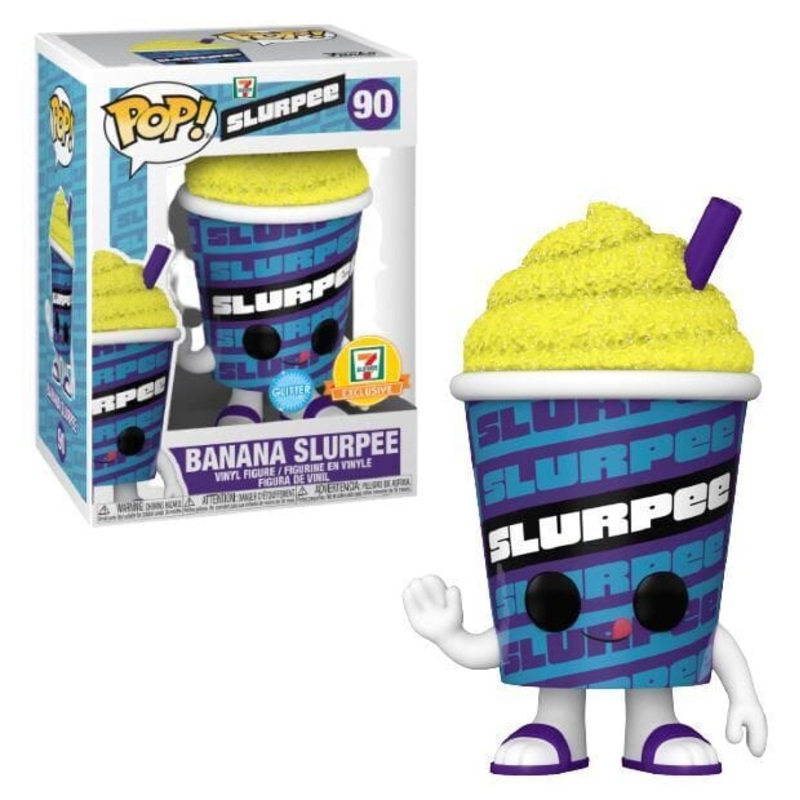 7 Eleven Banana Slurpee Glitter Exclusive Funko Pop! #90