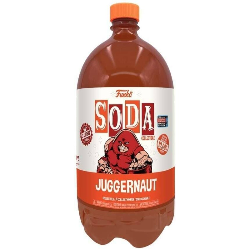 3 Liter Funko Vinyl Soda Marvel Juggernaut Fall Convention Exclusive with Possible Chase (10,000 Pcs)