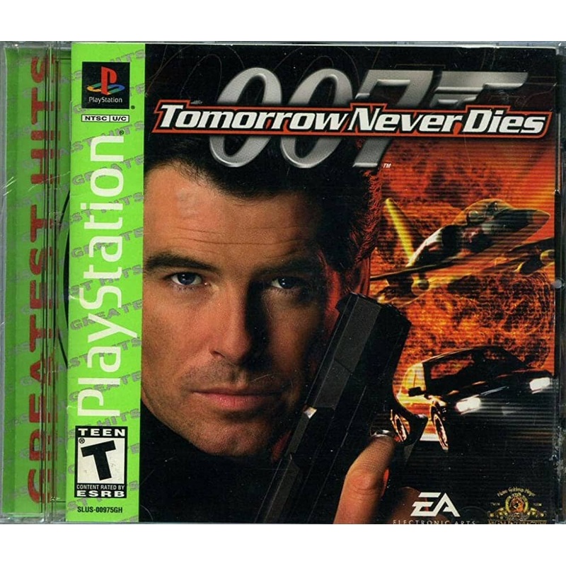 007 Tomorrow Never Dies Greatest Hits for the Sony Playstation (PS1)
