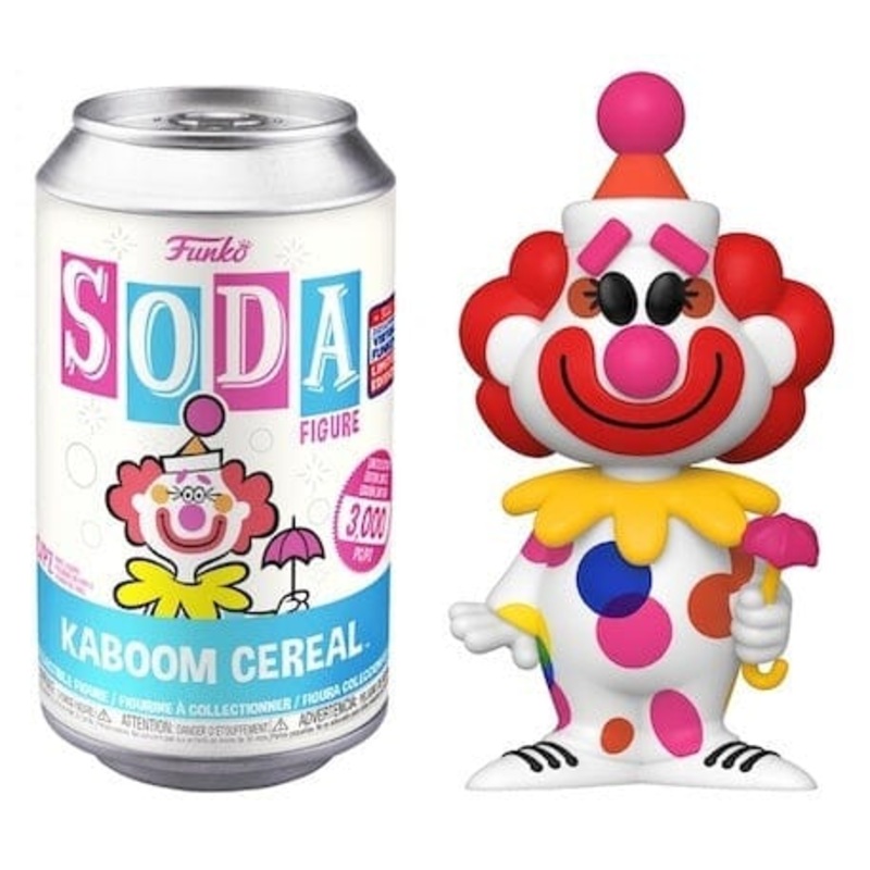 (Opened Can) Ad Icons Kaboom Cereal Summer Convention Exclusive Funko Vinyl Soda (3000 PCS)