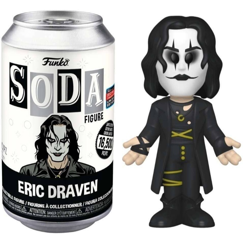 (Opened Can) The Crow Eric Draven Fall Convention Exclusive Funko Vinyl Soda