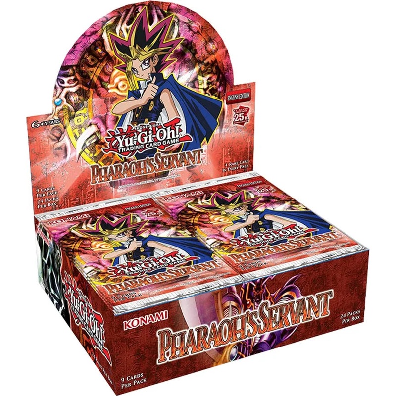 Yu-Gi-Oh! Pharaoh’s Servant Booster Box (25th Anniversary Edition)