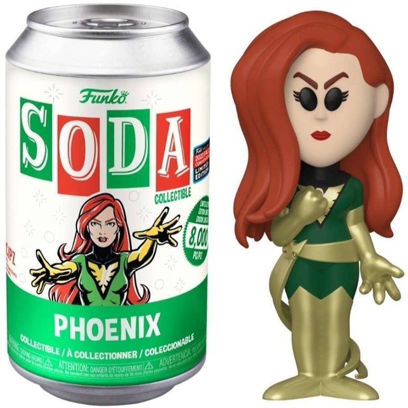 (Opened Can) Funko Vinyl Soda Marvel Phoenix Fall Convention Exclusive